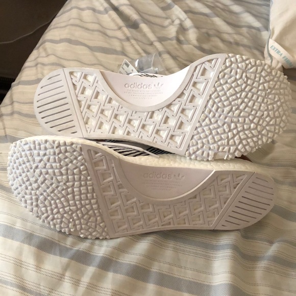 COPY - Adidas NMD_RACER White/black/genuine leath… - Picture 2 of 5